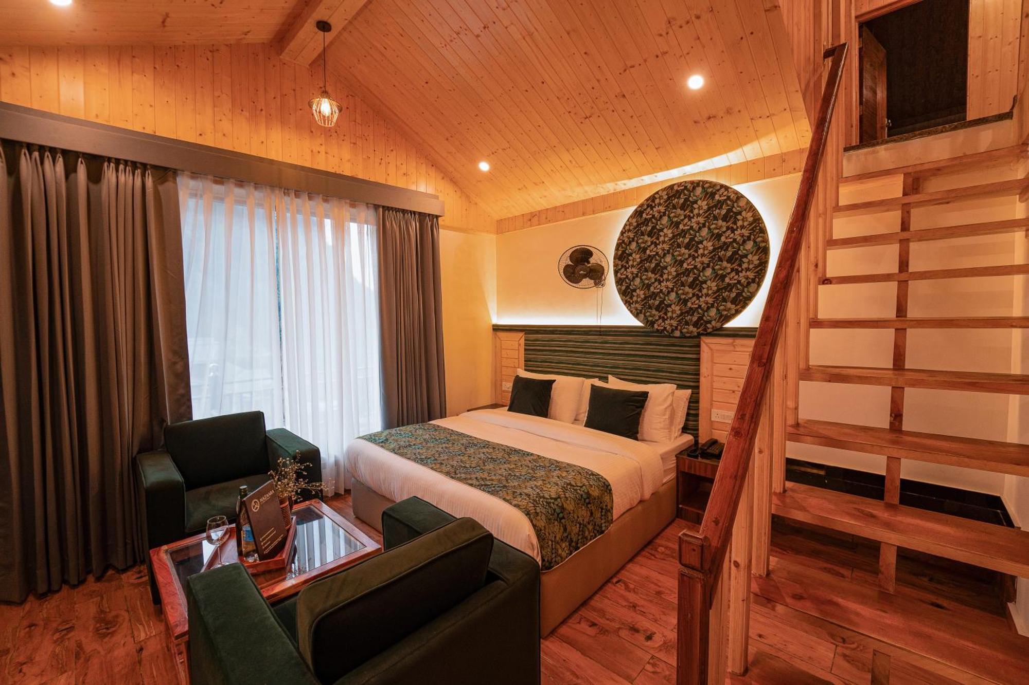 Hotel Nazaara - A Luxe Retreat à Manāli Extérieur photo