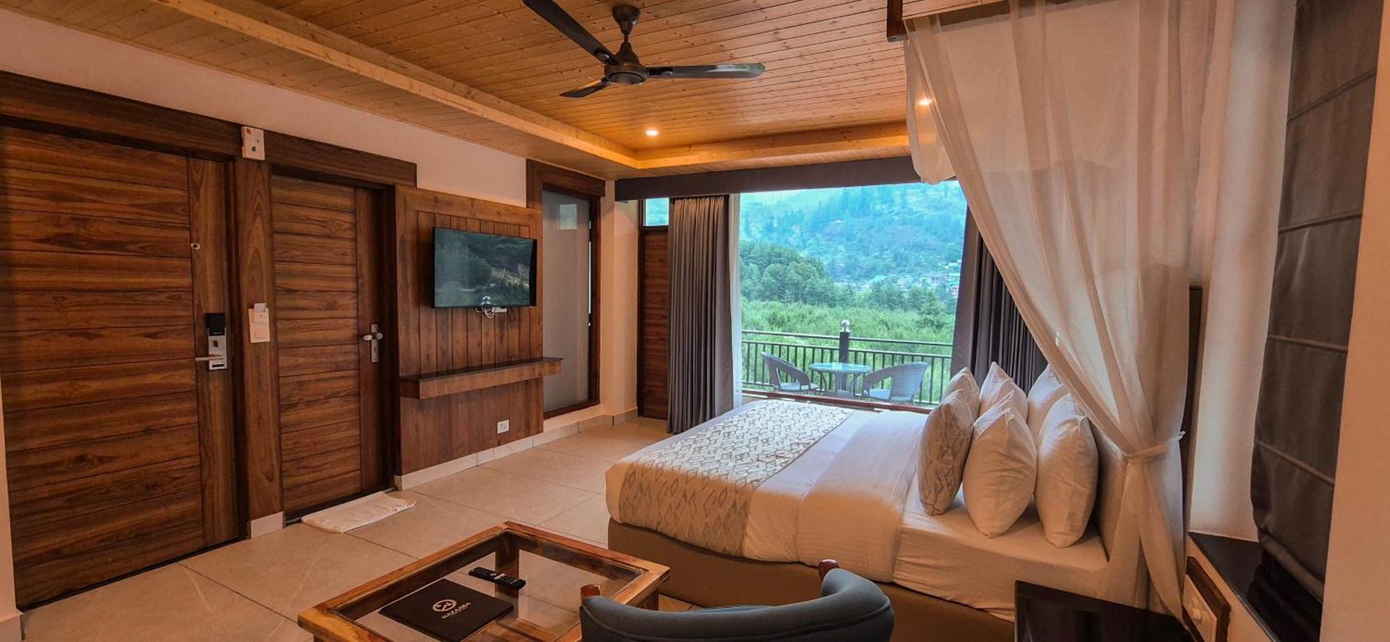 Hotel Nazaara - A Luxe Retreat à Manāli Extérieur photo