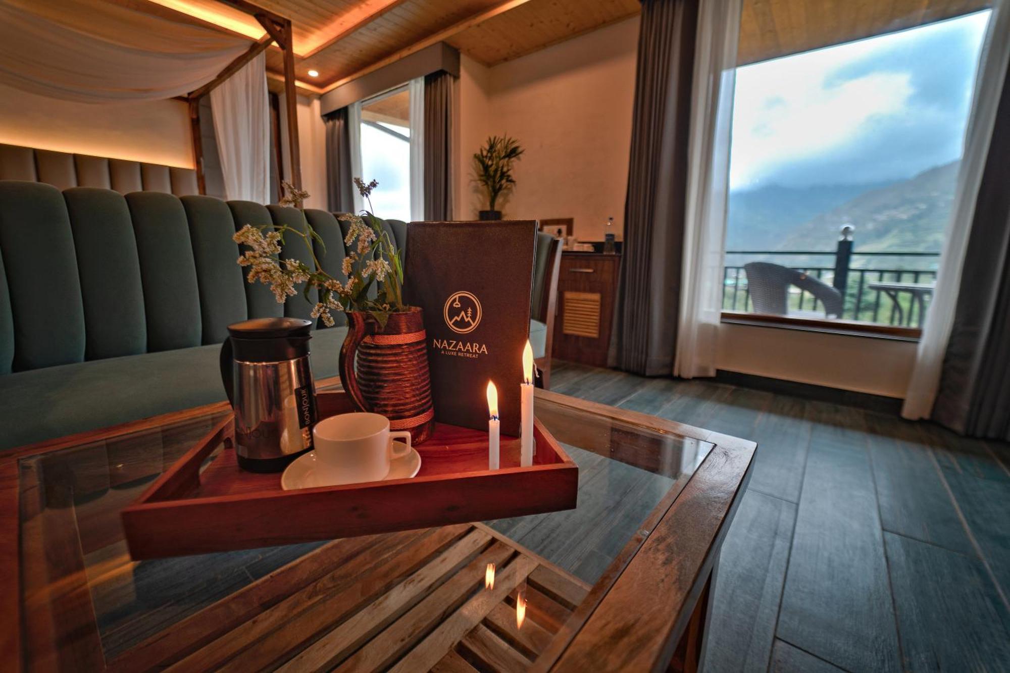 Hotel Nazaara - A Luxe Retreat à Manāli Extérieur photo